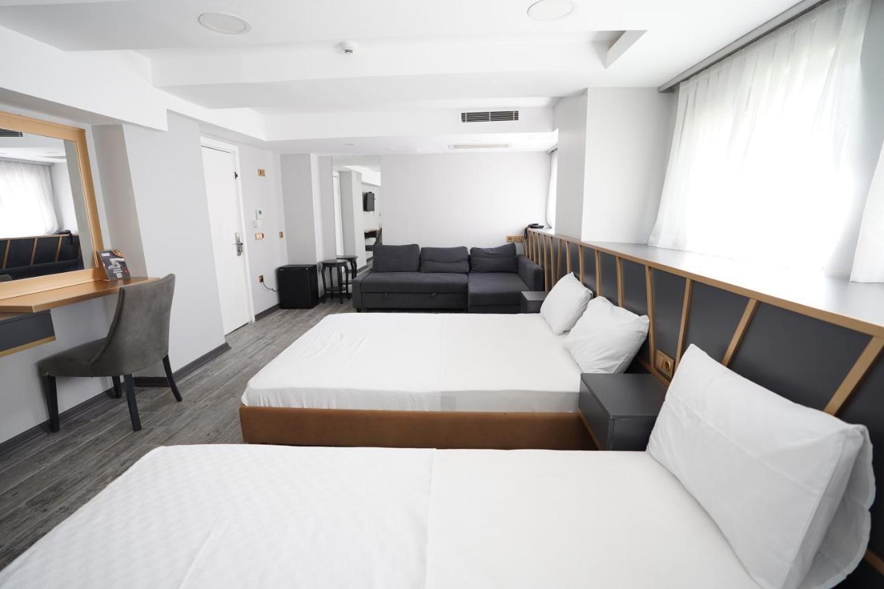 Time Hotel Mecidiyekoy Istanbul Bagian luar foto