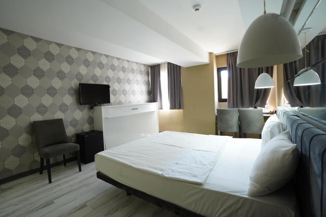 Time Hotel Mecidiyekoy Istanbul Bagian luar foto