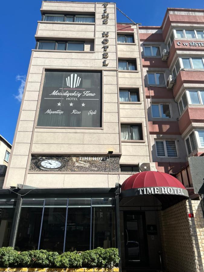 Time Hotel Mecidiyekoy Istanbul Bagian luar foto
